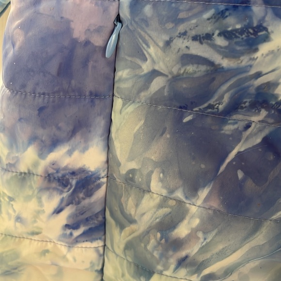 Alexa Rae Girls Blue Tie-Dye Puffer Jacket - Picture 5 of 11